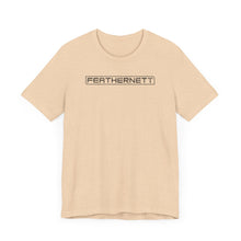 Load image into Gallery viewer, Unisex Jersey Short Sleeve Tee - FEATHERNETT Graphic Top
