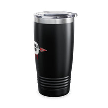 Load image into Gallery viewer, 20oz Tumbler with Bold Red and White Graphic Design