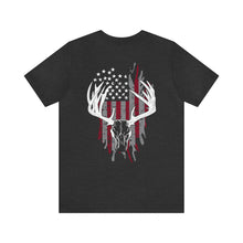 Load image into Gallery viewer, FeatherNett Skull Flag - Unisex T-Shirt