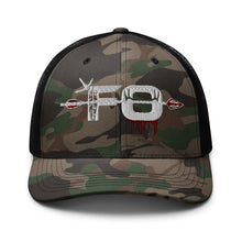Load image into Gallery viewer, FNO--Camouflage trucker hat