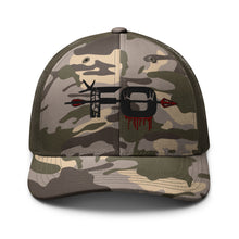 Load image into Gallery viewer, FO--Black Camouflage trucker hat