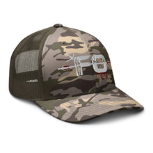 Load image into Gallery viewer, FNO--Camouflage trucker hat