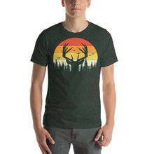 Load image into Gallery viewer, Sunset Deer--Unisex t-shirt