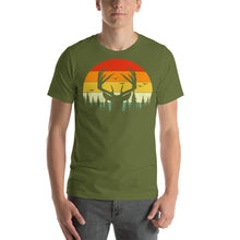 Load image into Gallery viewer, Sunset Deer--Unisex t-shirt