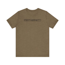 Load image into Gallery viewer, Unisex Jersey Short Sleeve Tee - FEATHERNETT Graphic Top
