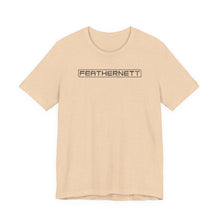 Load image into Gallery viewer, Unisex Jersey Short Sleeve Tee - FEATHERNETT Graphic Top
