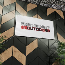 Load image into Gallery viewer, Matte FeatherNett Outdoors Banner
