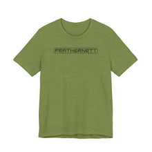Load image into Gallery viewer, Unisex Jersey Short Sleeve Tee - FEATHERNETT Graphic Top
