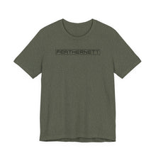 Load image into Gallery viewer, Unisex Jersey Short Sleeve Tee - FEATHERNETT Graphic Top
