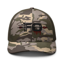 Load image into Gallery viewer, FO--Black Camouflage trucker hat
