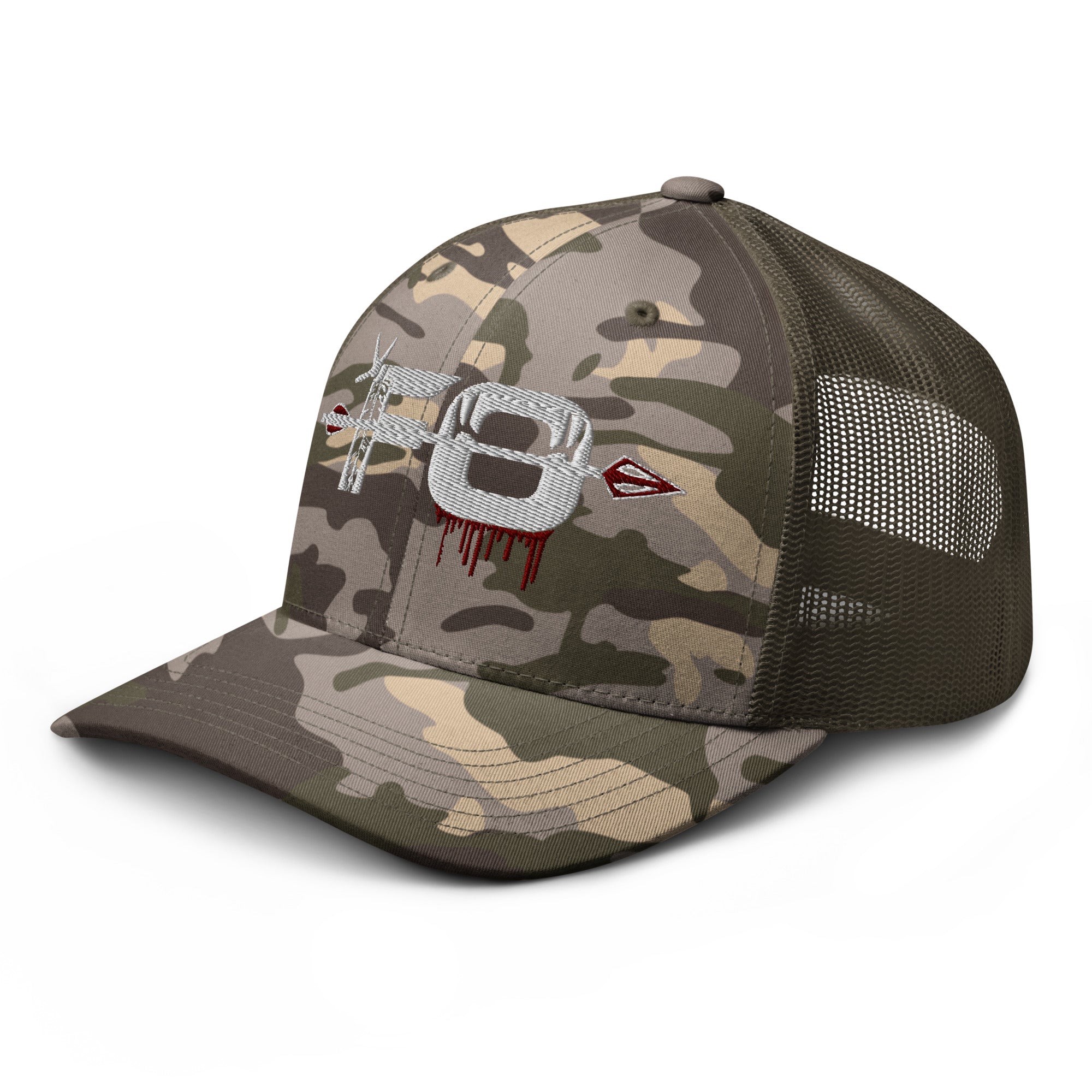 FNO--Camouflage trucker hat – FeatherNett Outdoors LLC