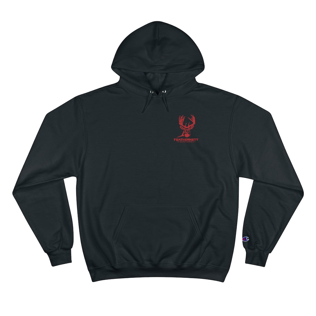 FeatherNett -Red Logo- Champion Hoodie