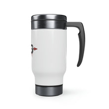 Load image into Gallery viewer, FO-Logo Stainless Steel Travel Mug with Handle, 14oz
