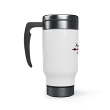 Load image into Gallery viewer, FO-Logo Stainless Steel Travel Mug with Handle, 14oz
