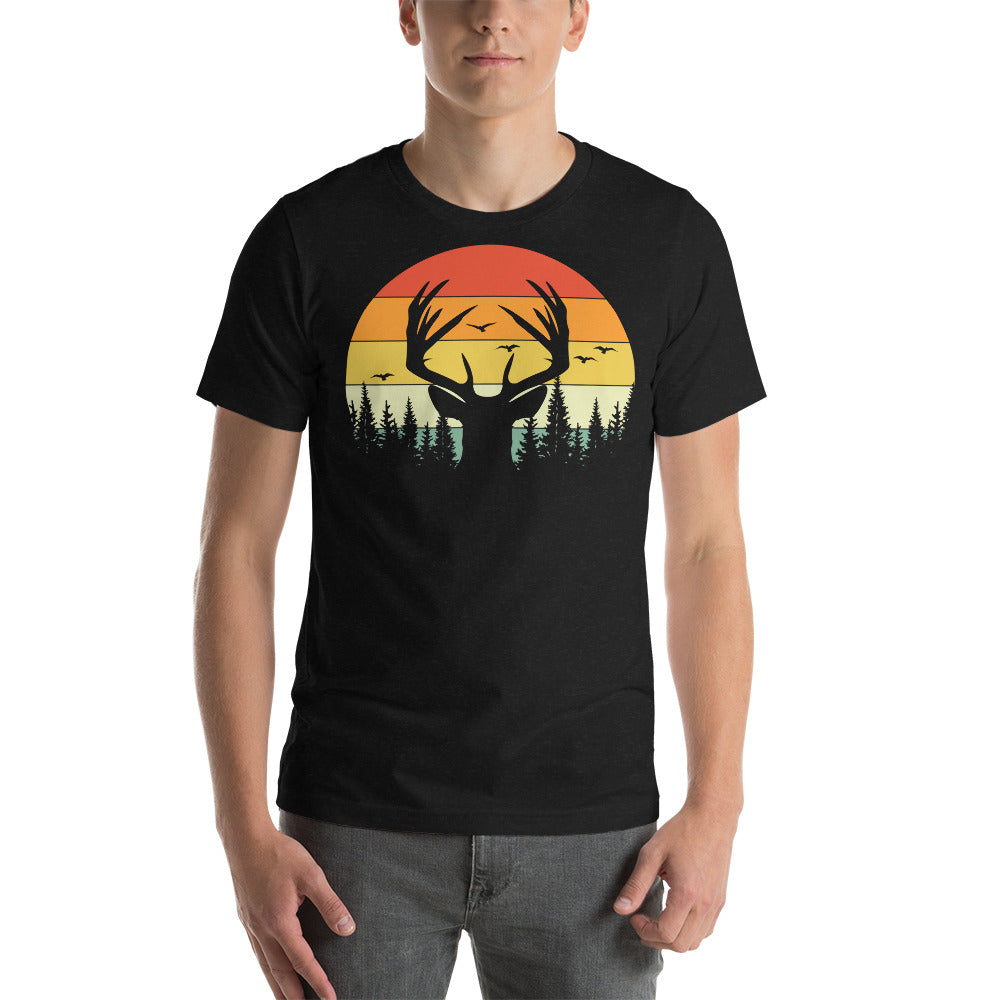 Sunset Deer--Unisex t-shirt